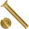 Винт DIN 963 латунь Винт DIN 963 латунь